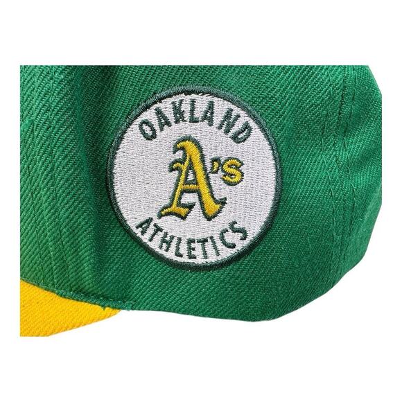Oakland Athletics A's Classic Retro Cap Cooperstown Collection Snapback Hat - Picture 4 of 8
